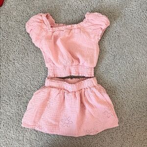 Cupcakes & Cashmere top/skirt set